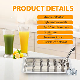 Thrseely dishwasher-safe ice tray simplifies cleanup after parties.