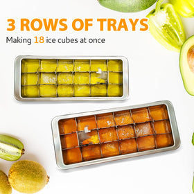 Thrseely easy-release lever handle makes cubes pop out smoothly.