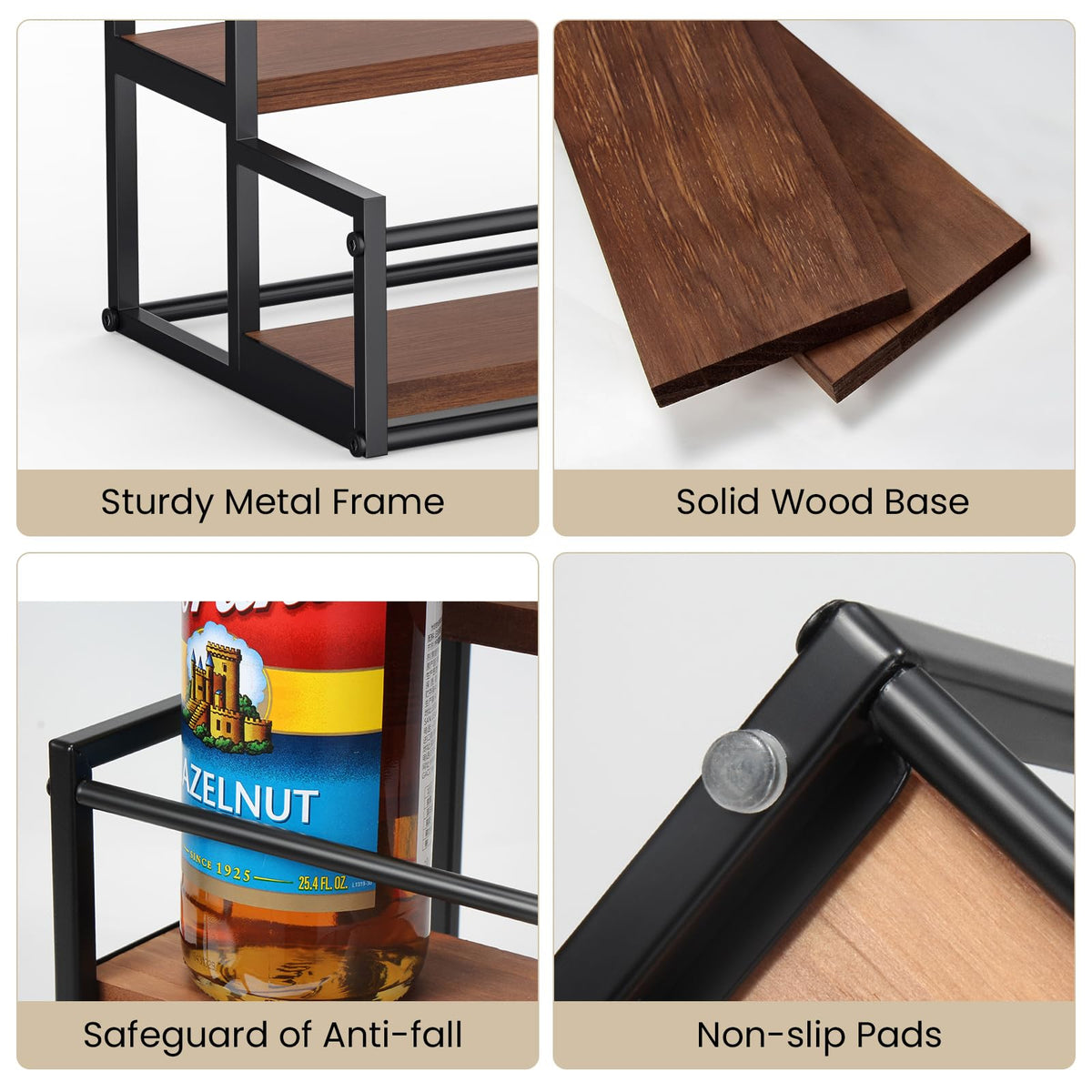THYGIFTREE space-saving counter solution with a modern rustic aesthetic.
