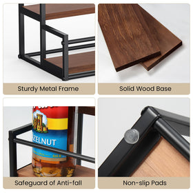 THYGIFTREE space-saving counter solution with a modern rustic aesthetic.
