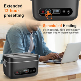 5-sided heating and moisture retention for a just-made texture.