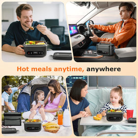 Secure, easy-to-clean design simplifies daily meals.