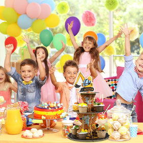 Tiamon construction party decor stand suits baby showers and celebrations