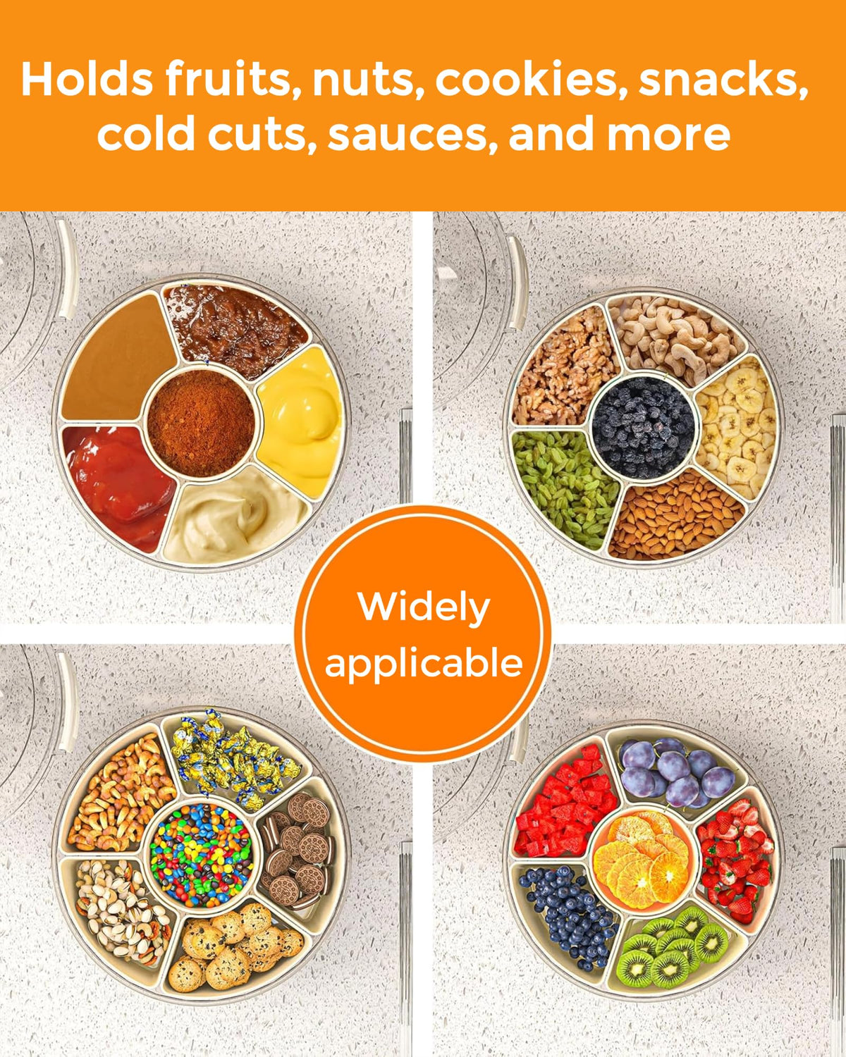 TianfuSpanda picnic-ready tray simplifies outdoor serving.