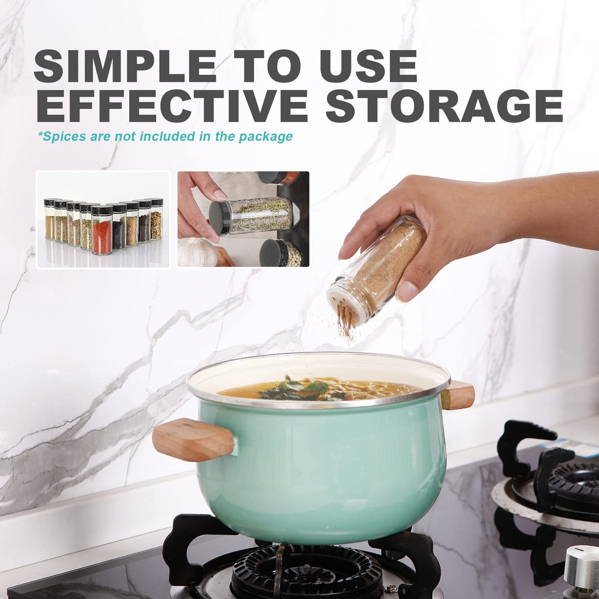 Tianifa mini funnel helps fill jars without spills.