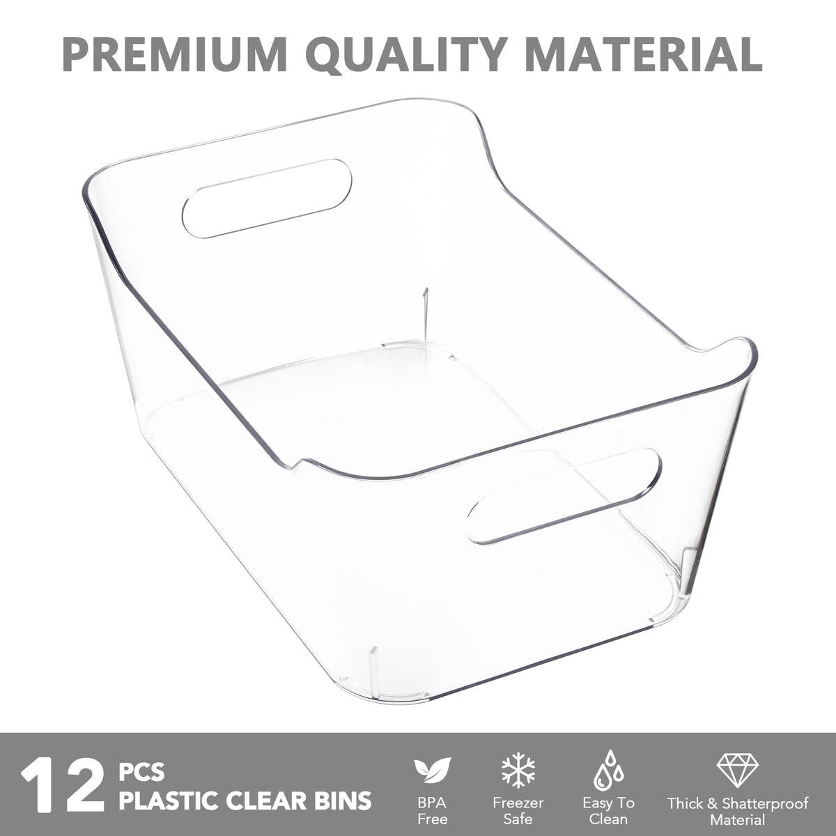 Tiawudi multiuse bins on a shelf showing neat organization and accessibility