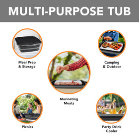 Tiawudi 2.11 gallon capacity helps manage larger prep batches