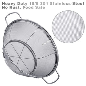 Tiawudi 4-quart colander perfect for rinsing berries and vegetables.
