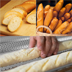 Tiawudi baguette pan lifetime guarantee graphic highlights durable construction