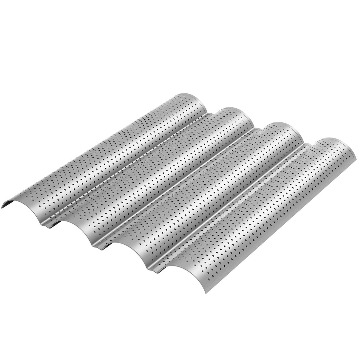 Tiawudi baguette pan nonstick coating closeup aids release and easy cleanup