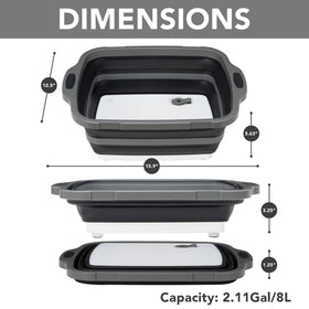Tiawudi BBQ prep tub with locking lid keeps sauces secure and workspace tidy