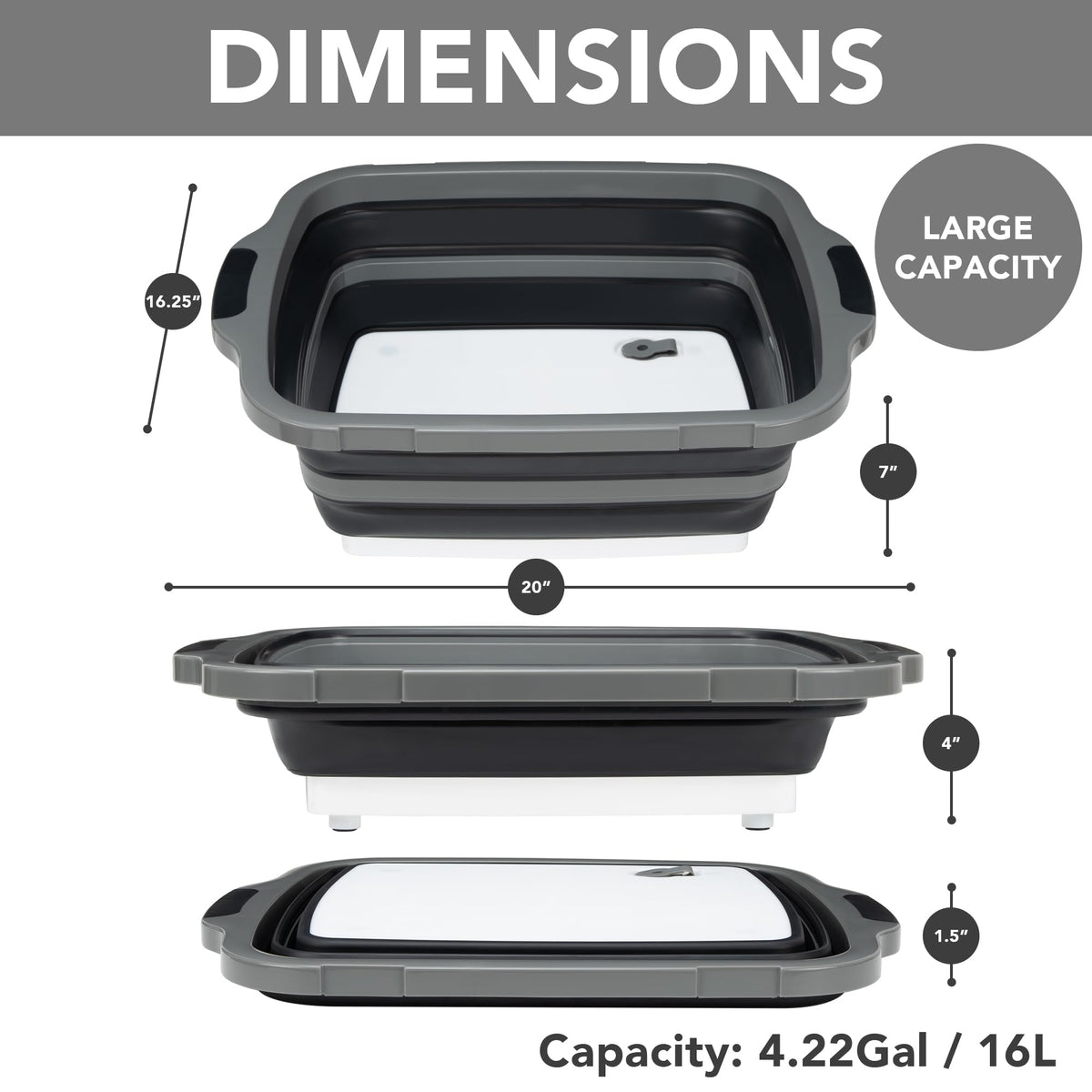 Tiawudi large-capacity tub ready to hold multiple racks and ingredients.