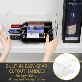 Tiawudi BPA-free, shatter-resistant plastic ensures durable, safe storage.