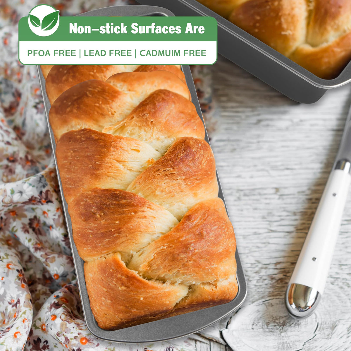 Tiawudi loaf pan easy release ideal for mess-free baking