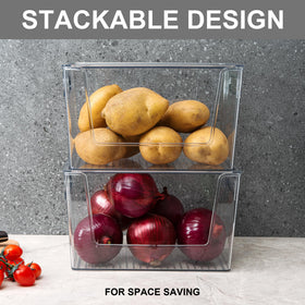 Tiawudi BPA-free durable bin ideal for vegetables and snacks.