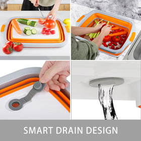 Tiawudi dish basin for kitchen washing and organization