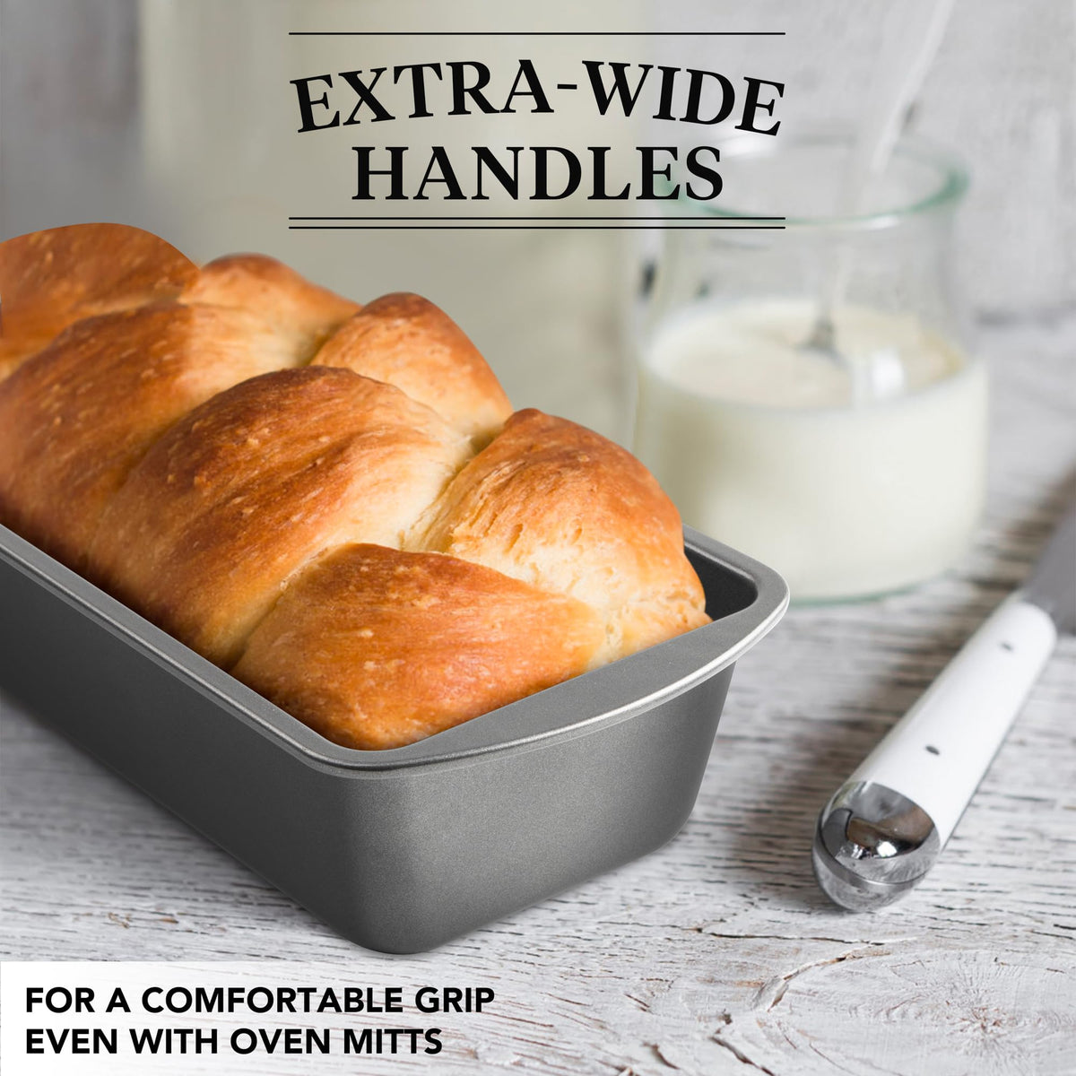 Tiawudi set of 2 bread pans in packaging, ready gift