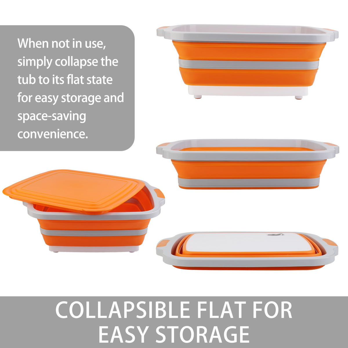 Tiawudi foldable camping sink with colander ideal for washing produce