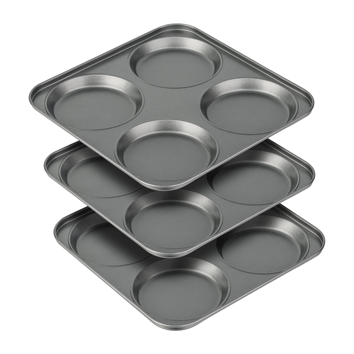 Tiawudi muffin-top-pan-4-cup showing four cups for even browning and portion control
