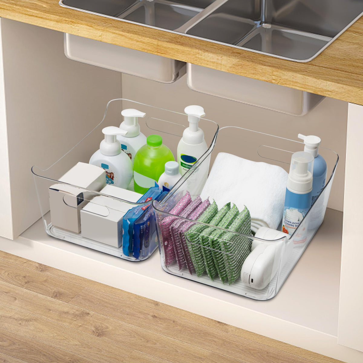 Tiawudi multipurpose bin for home or office organization across rooms.