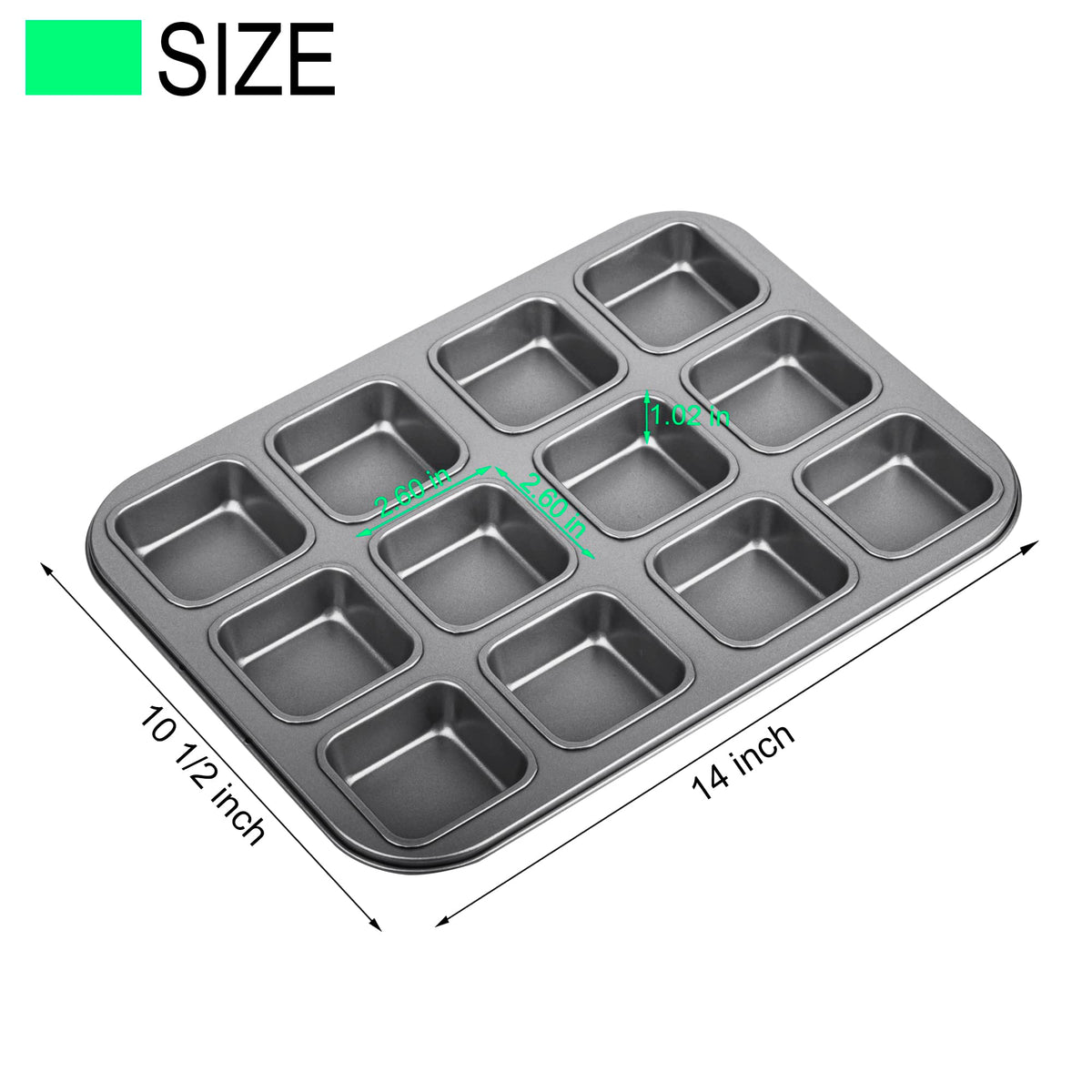 Tiawudi nonstick bakeware carbon steel with effortless food release.