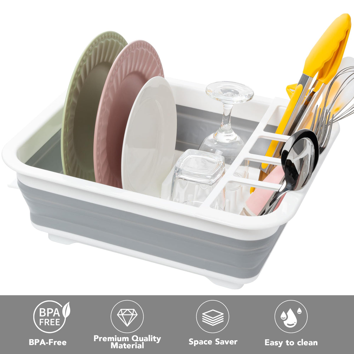 Tiawudi 360° drain strip directs water into sink for tidy counters.