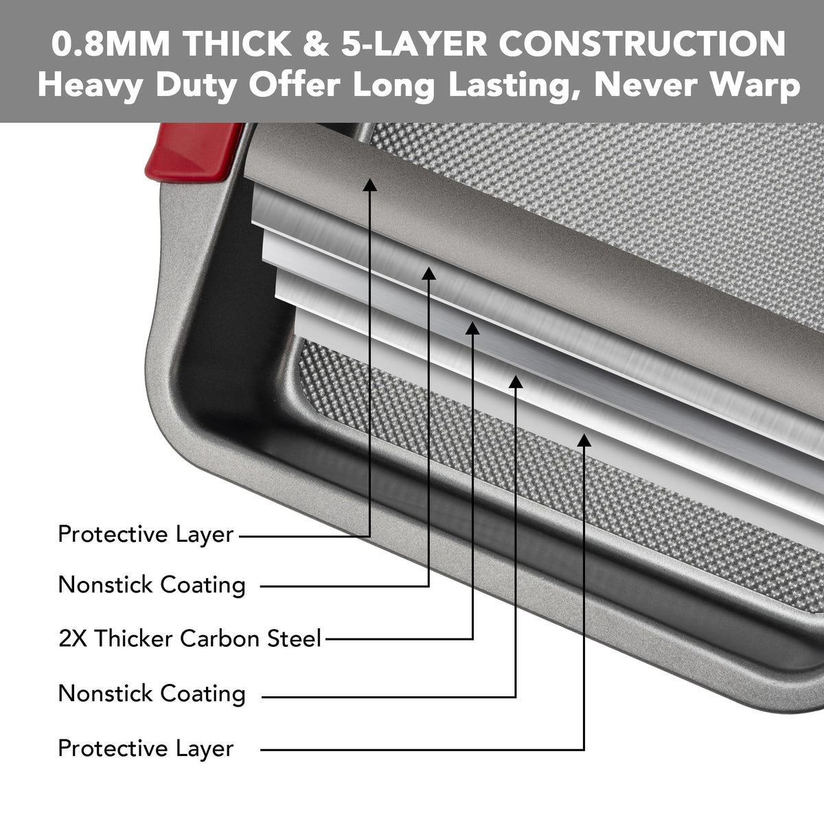 Tiawudi pan with silicone grip handles for secure lifting.