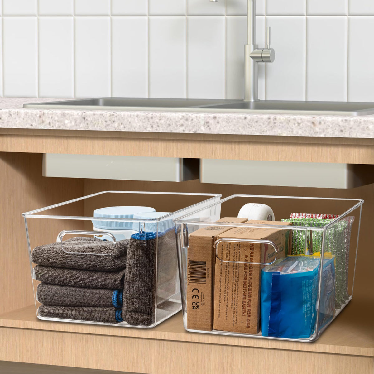 Tiawudi storage bin with lifetime guarantee for long-term confidence.