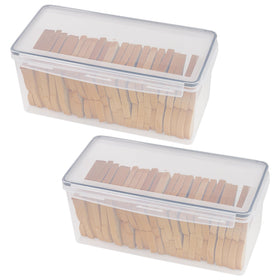 Tiawudi bread box with closed lids showing secure seal for freshness.