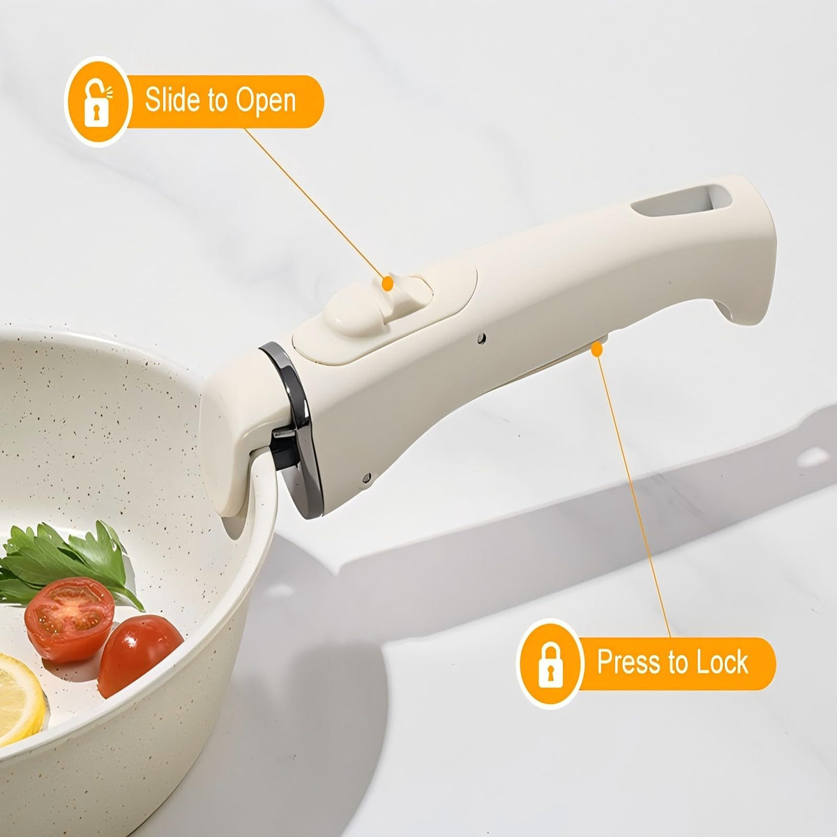 Tibbicc dishwasher-safe cookware for simple cleanup.