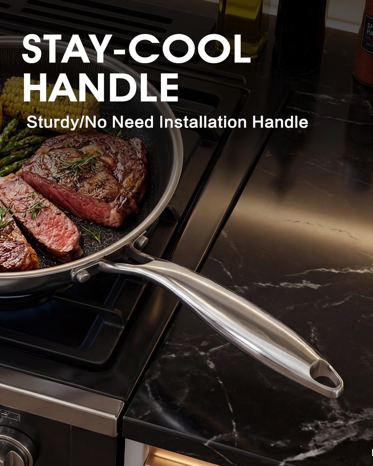 Tibbicc dishwasher-safe pan simplifies cleanup after cooking and browning