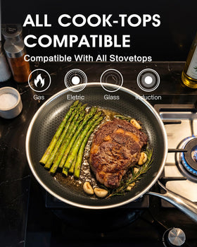 Tibbicc low-heat guidance helps preserve non-stick performance.