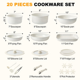 Tibbicc space-saving design ideal for compact kitchens and travel.