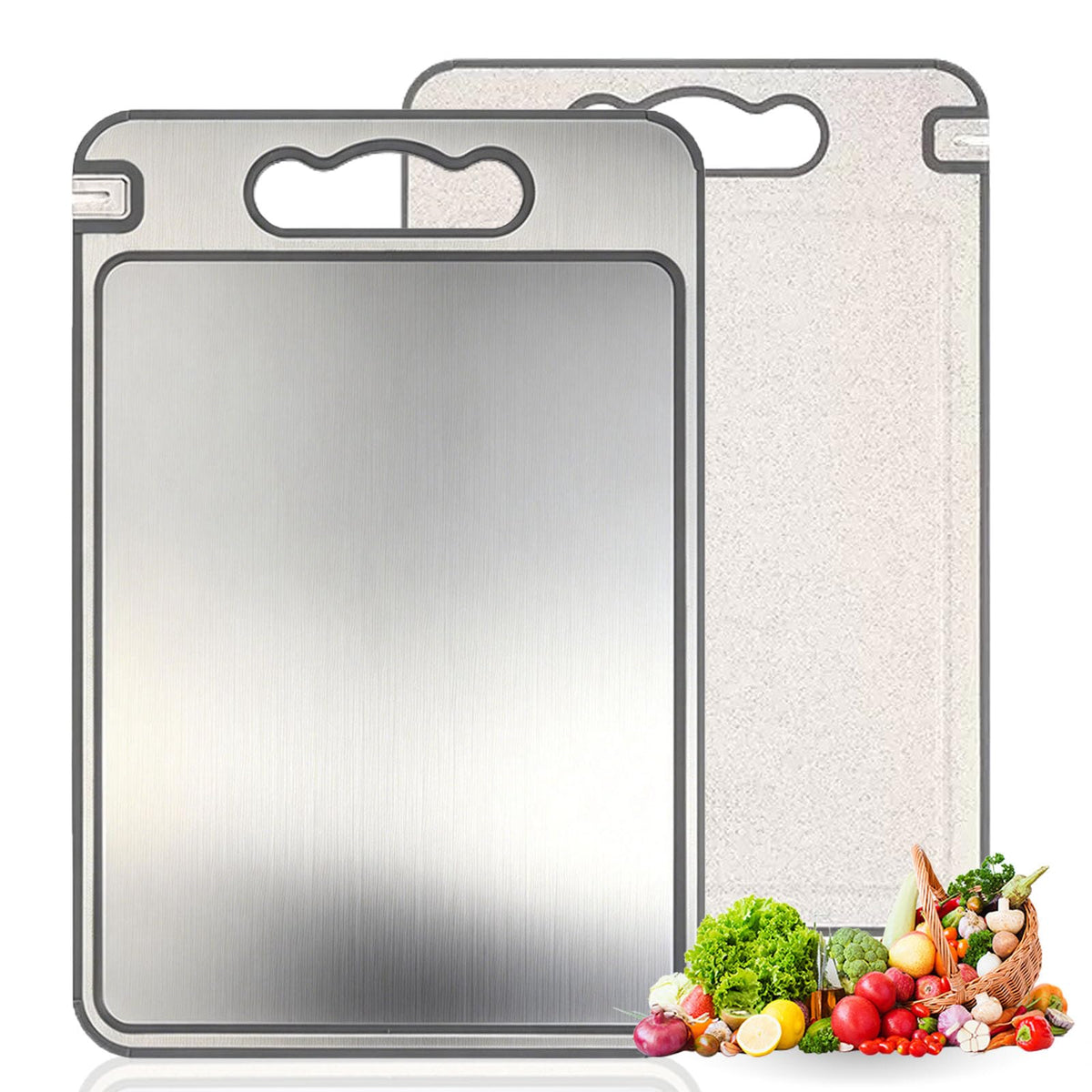 Tibo titanium side for raw meat with non-porous surface