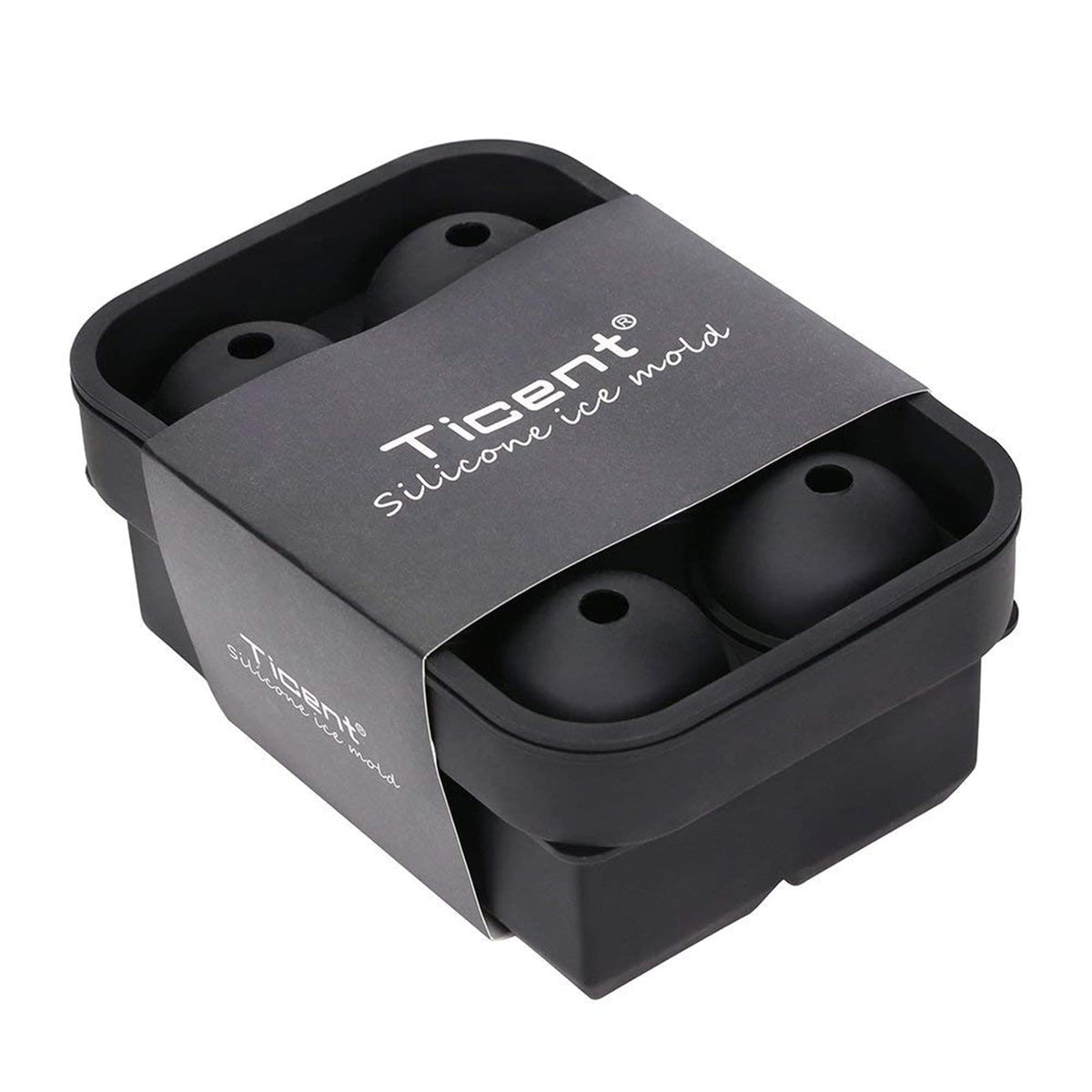 Ticent lids keep ice hygienic and ready for quick cocktails.