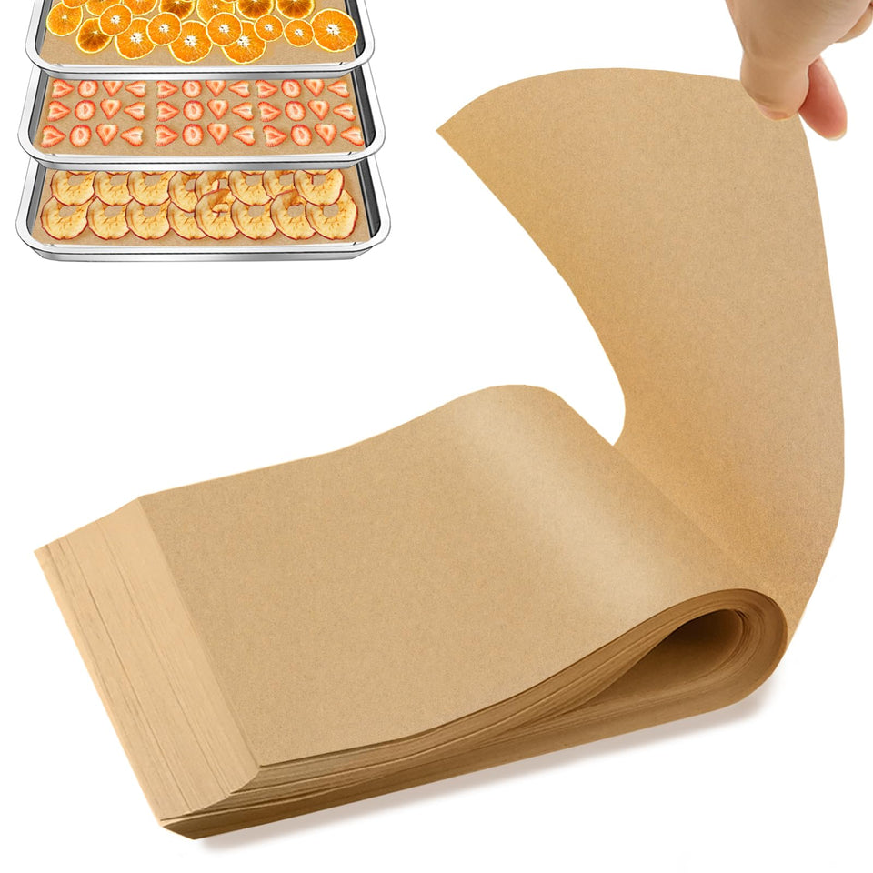 TiciKim Freeze Dryer Tray Mats for Harvest Right Medium Trays, 200-pack, neatly organized.