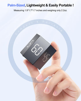 Ticktime Pomodoro Cube adjustable sound and mute options