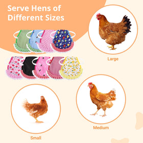 Tideme saddle patterns add a playful look to your coop.