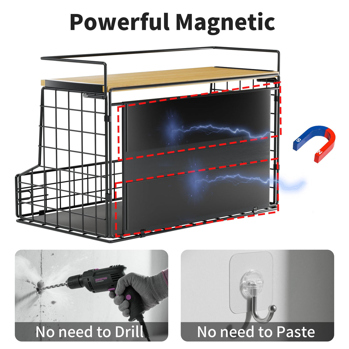 TIDIIABODE carbon steel frame is durable and easy to clean