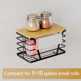 TIDIIABODE wall-mount dispenser saves counter space with adhesive installation.