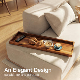 Tidita Acacia board suitable for outdoor dining.