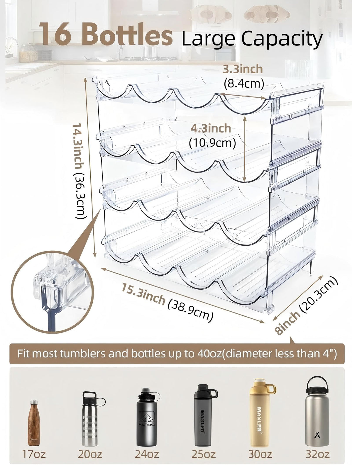TIDY SAVANT side panel highlight durability and organized storage