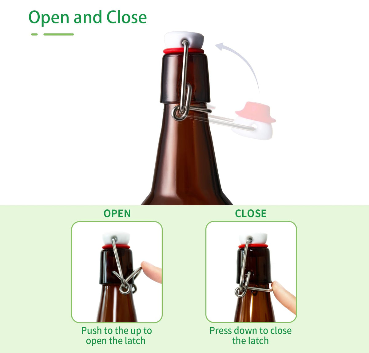 TienChoo amber bottle flip-cap seal for fresh vanilla extract.