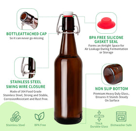 TienChoo fermentation bottle suitable for kombucha or kefir fermentation.