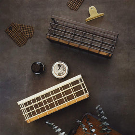 TIEYIPIN rich brown finish complements a variety of decor styles.