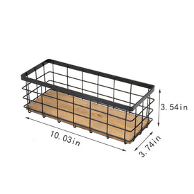 TIEYIPIN metal-detail basket showcases durable construction and versatility.