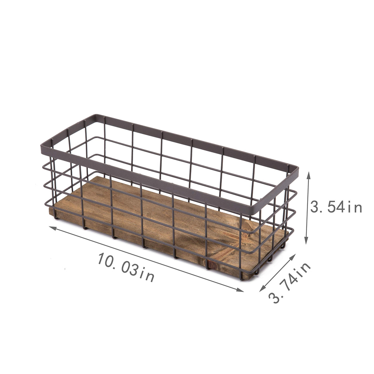 TIEYIPIN sturdy iron frame with natural wood texture adds durable, warm style.