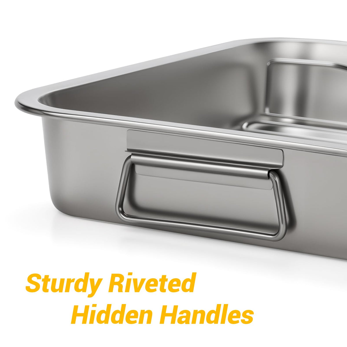 Tifanso roasting pan dishwasher-safe for easy cleanup after meals