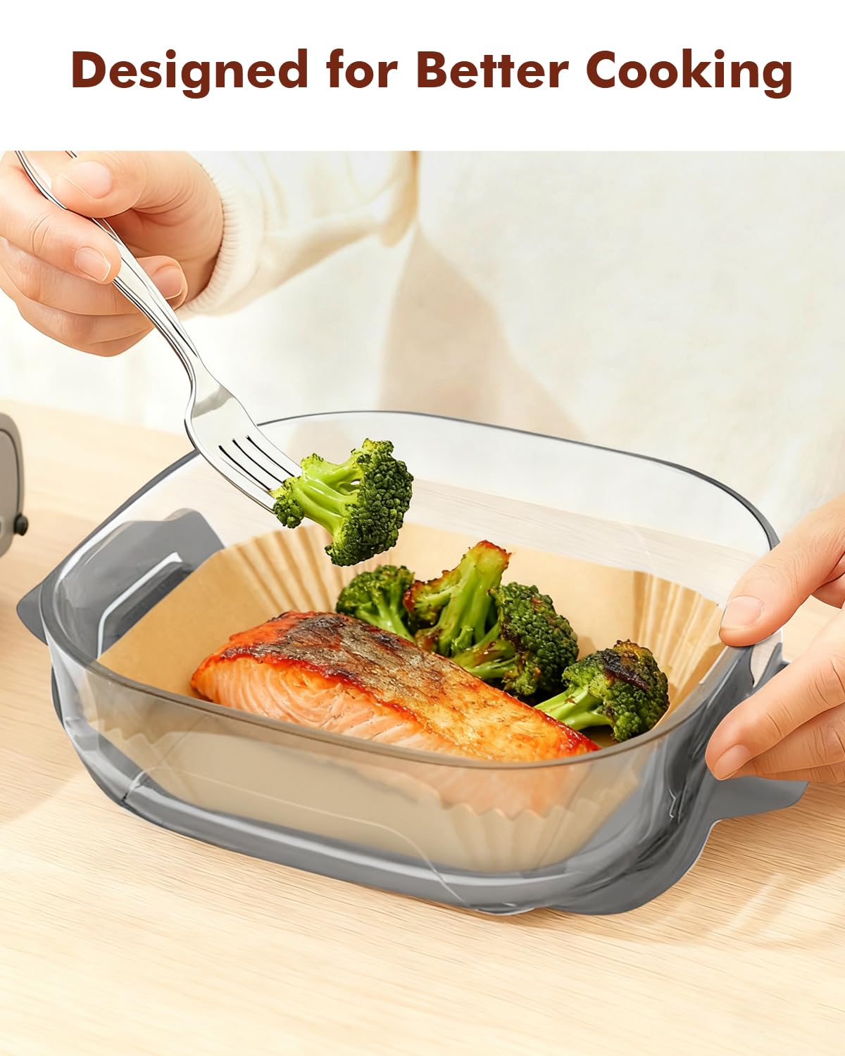 Tiga liners keep Ninja Crispi Pro clean and ready for next use
