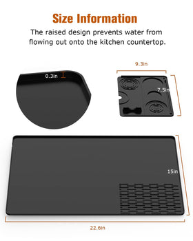 Tiga silicone mat is heat-resistant and BPA-free for daily use